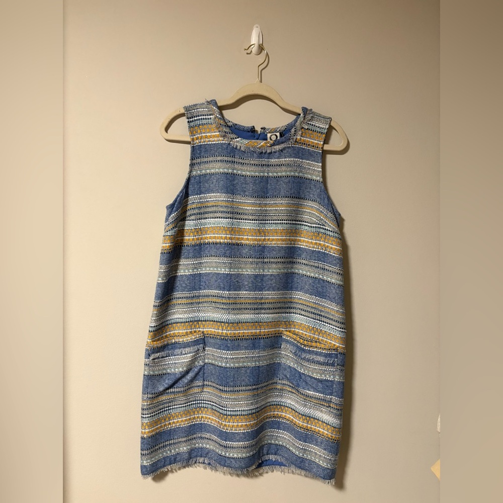 Akemi + Kin Anthropologie Striped Woven Dress 8